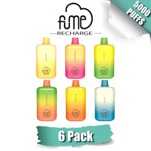 Fume RECHARGE Disposable Vape Device [5000 Puffs] - 6Pk