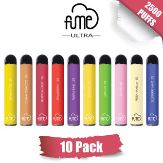 Fume ULTRA Disposable Vape Device 2500 Puffs 10 pack