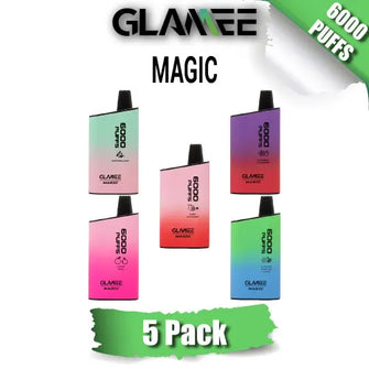 Glamee Beer EXTRA Disposable Vape Device 6000 Puffs 5 pack