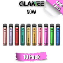 Glamee Nova Disposable Vape Device 4000 Puffs 10 pack