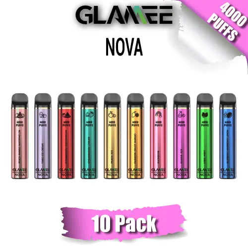 Glamee Nova Disposable Vape Device [4000 Puffs] - 10PK