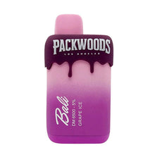 Grape Ice Flavored Bali x Packwood Disposable Vape Device - 6500 Puffs | evapekings.com - 5PC