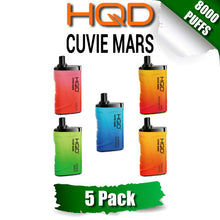 HQD Cuvie MARS Disposable Vape Device [8000 Puffs] - 5PK