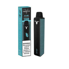 Disposable Vape Device Icy Mint Ignite v15 1500 Puffs