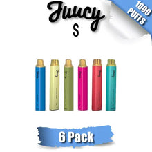 JUUCY S Diposable Vape 1000 Puffs 6 pack