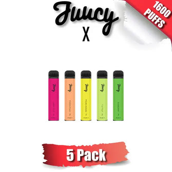 JUUCY X Diposable Vape 1600 Puffs 5 pack