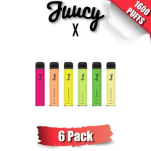 JUUCY X Diposable Vape 1600 Puffs 6 pack