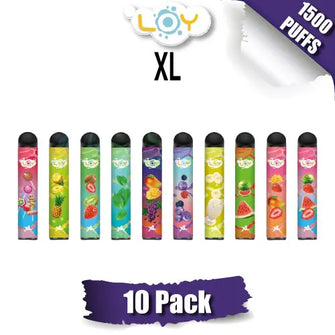 LOY XL Diposable Vape 1500 Puffs 10 pack