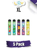 LOY XL Diposable Vape 1500 Puffs 5 pack