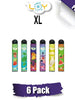 LOY XL Diposable Vape 1500 Puffs 6 pack