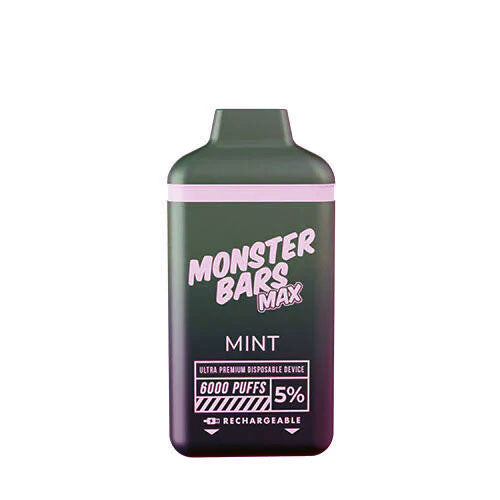 Monster Bars MAX Disposable Vape Device [6000 Puffs] - 5PK