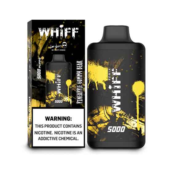 Whiff Remix Disposable Vape Device by Scott Storch [5000 Puffs]  5PK -  eVape-Kings