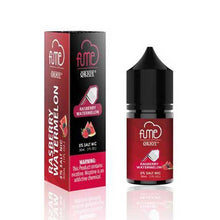 FUME Raspberry Watermelon Salt Nic Juice E-Liquid 30ml Bottle