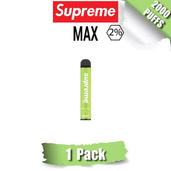 SUPREME MAX 2 Diposable Vape 2000 Puffs 1 pack