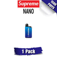 SUPREME NANO Diposable Vape 1500 Puffs 1 pack