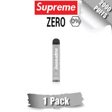 SUPREME ZERO 0 Diposable Vape 2000 Puffs 1 pack