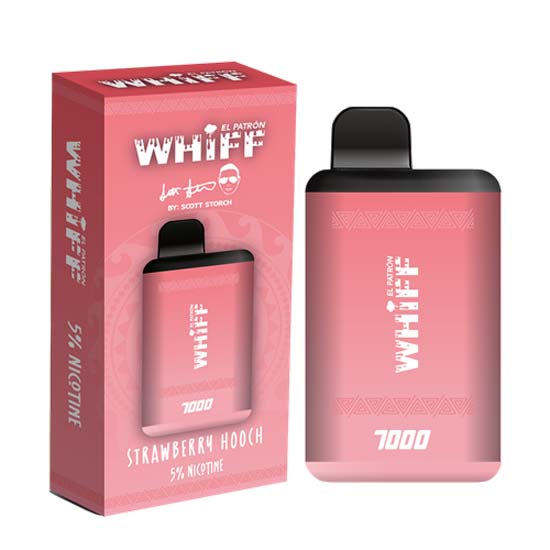 Whiff El Patron Disposable Vape Device by Scott Storch [7000 Puffs] - 6PK