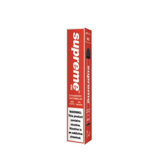 Supreme Disposable Ecigs 2% Nicotine