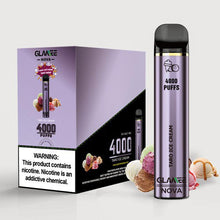 Disposable Vape Device Taro Ice Cream Glamee Nova 4000 Puffs
