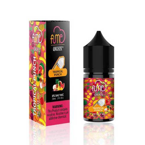 FUME Tropical Punch Salt Nic Juice E-Liquid 30ml Bottle - eVape-Kings FUME Tropical Punch Salt Nic Juice E-Liquid 30ml Bottle - eVape-Kings