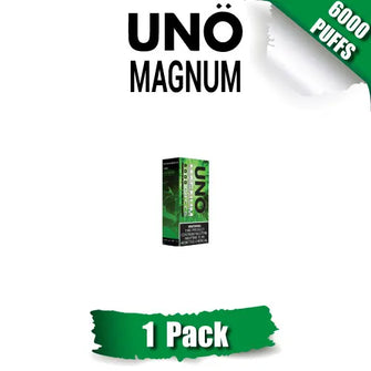 UNO MAGNUM Diposable Vape 6000 Puffs 1 pack