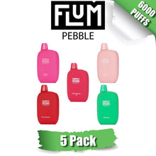 Flum Pebble 6000 Disposable Vape Device | 6000 Puffs  –  5PK