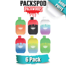 Packspod by Packwoods Disposable Vape Device [5000 Puffs] - 6PK