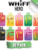 Whiff Hero Disposable Vape Device by Scott Storch [6000 Puffs] - 10PK