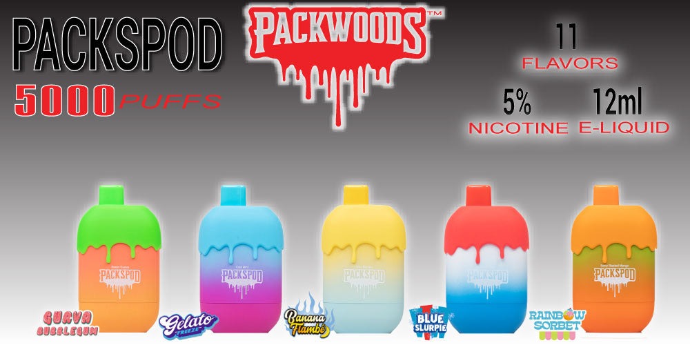 A Deep Dive into Packspod By Packwoods Disposable Vape Device [5000 Puffs]