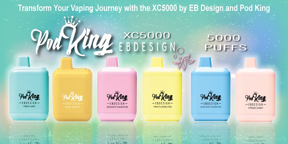 Transform Your Vaping Journey with the XC5000 by EB Design and Pod King